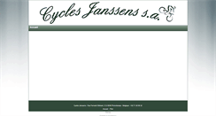 Desktop Screenshot of cyclesjanssens.shopfactory.com