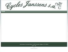 Tablet Screenshot of cyclesjanssens.shopfactory.com